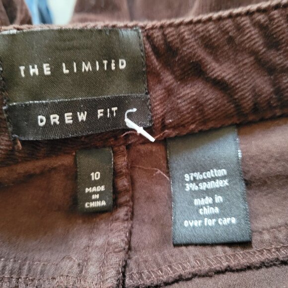 The Limited Collection Women 10  Drew Fit Brown Career Work Pants NWOT - Picture 4 of 4